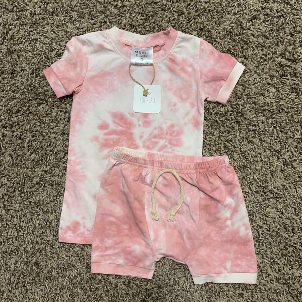 Two piece tie dye set